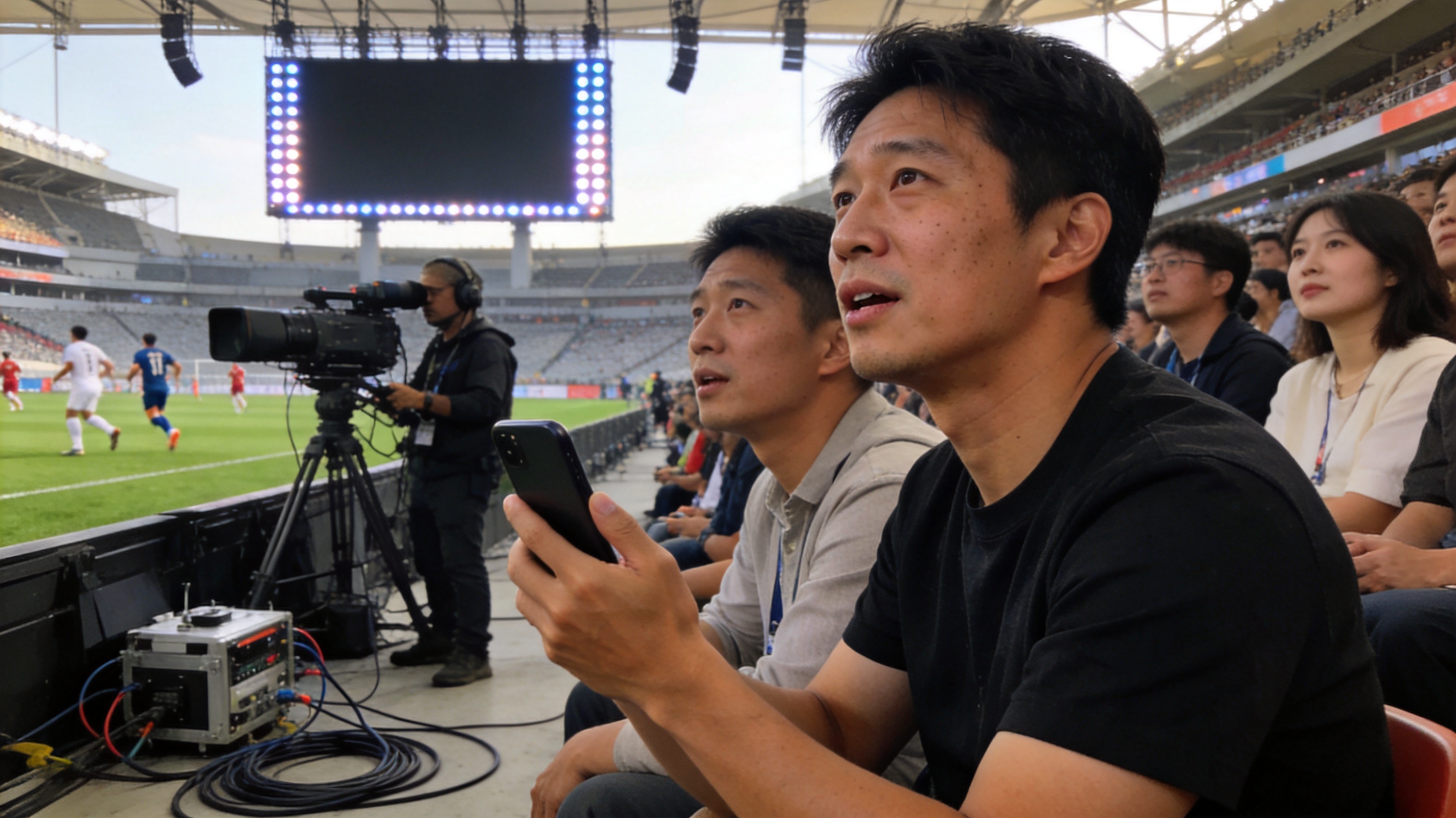 九游ninegame高清直播画面展示实时比分弹窗、控球率图表和比赛追踪场景